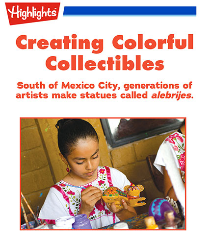 Kids books with Latino authors - Creating Colorful Collectibles book covers