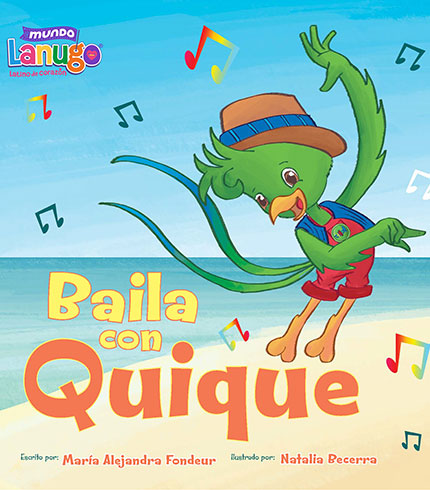 Kids books with Latino authors - Baila Con Quique book cover